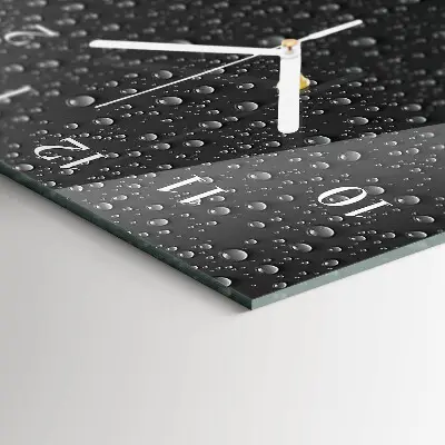Moderne wanduhr vertikal Fallen