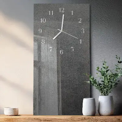 Wanduhr mit motiv vertikal Marmorwand