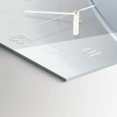 Wanduhr design ausgefallen vertikal Abstrakte Linien