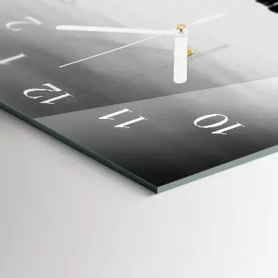 Moderne wanduhr vertikal Strand