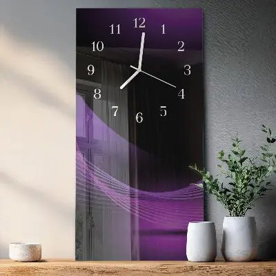 Moderne wanduhr vertikal Abstraktion