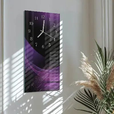 Moderne wanduhr vertikal Abstraktion