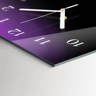 Moderne wanduhr vertikal Abstraktion