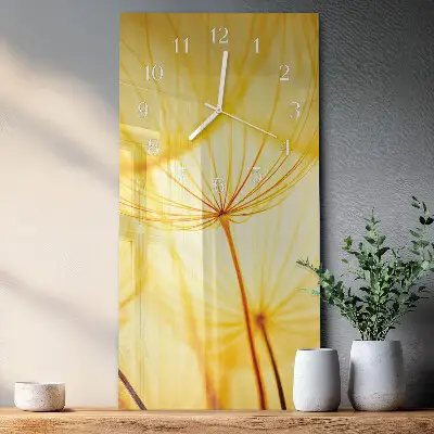 Vertikale Uhr Blume
