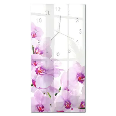 Vertikale Uhr Orchideen