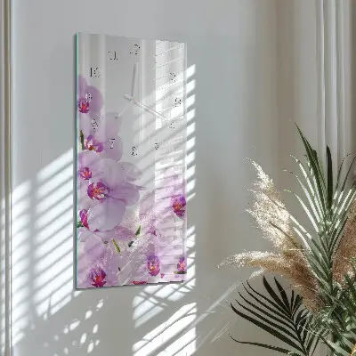 Vertikale Uhr Orchideen