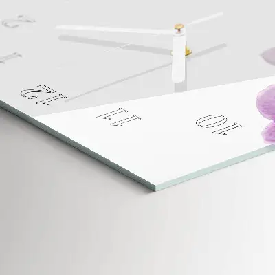 Vertikale Uhr Orchideen