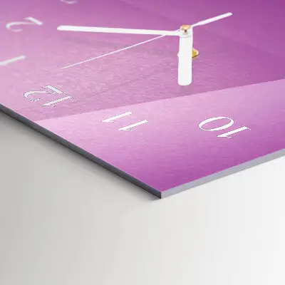 Wanduhr mit motiv vertikal Material