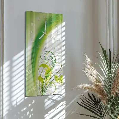 Vertikale Uhr Pflanzenmodell