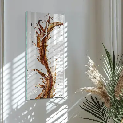 Vertikale Uhr Wasser