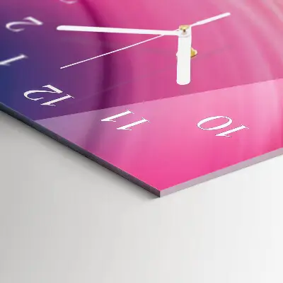 Vertikale Uhr Abstrakte Linien
