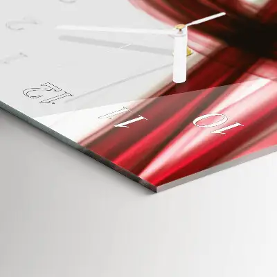 Wanduhr design ausgefallen vertikal Abstrakte Linien