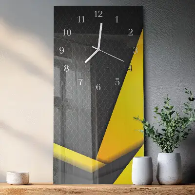 Vertikale Uhr Abstraktion