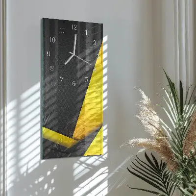 Vertikale Uhr Abstraktion