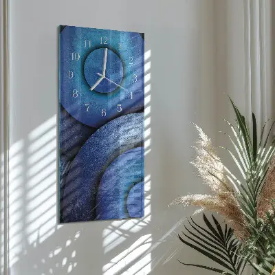 Wanduhr mit motiv vertikal Die Kunst der Räder