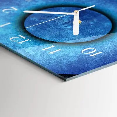 Wanduhr mit motiv vertikal Die Kunst der Räder