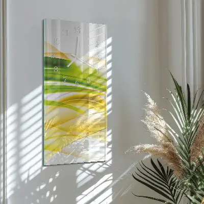 Vertikale Uhr Abstraktion