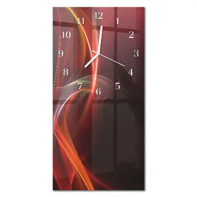 Vertikale Uhr Abstrakte Linien