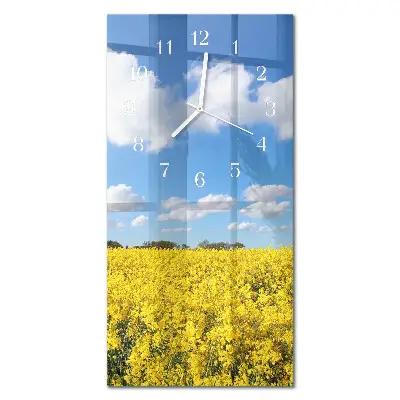Vertikale Uhr Feld
