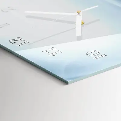 Moderne wanduhr vertikal Abstrakte Linien