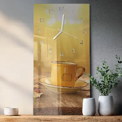 Vertikale Uhr Becher