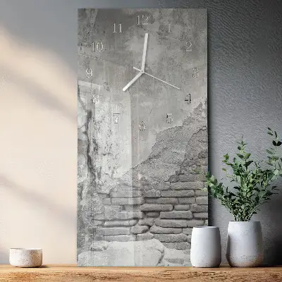 Wanduhr mit motiv vertikal Wand