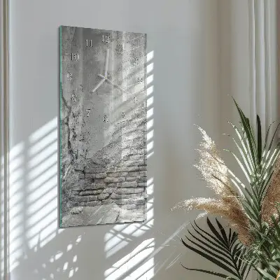 Wanduhr mit motiv vertikal Wand