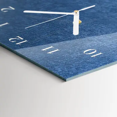 Wanduhr design ausgefallen vertikal Platte