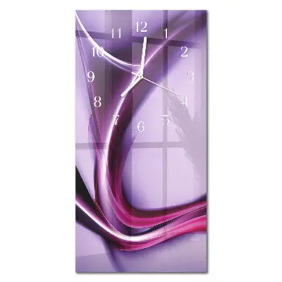 Wanduhr design ausgefallen vertikal Abstraktion