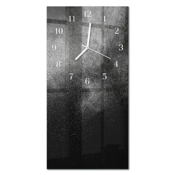 Vertikale glas wanduhr Sand