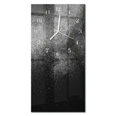 Vertikale glas wanduhr Sand