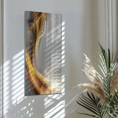 Moderne wanduhr vertikal Abstraktion