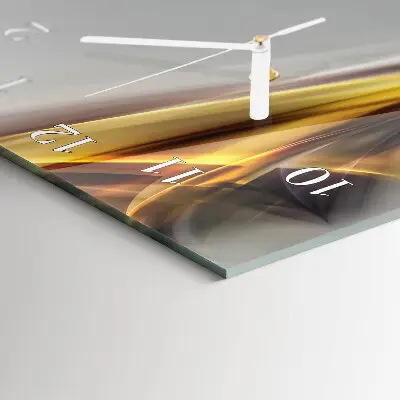 Moderne wanduhr vertikal Abstraktion