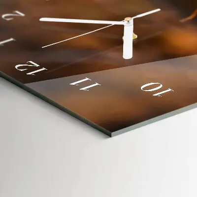 Wanduhr mit motiv vertikal Herbst