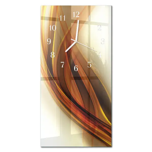 Moderne wanduhr vertikal Abstraktion