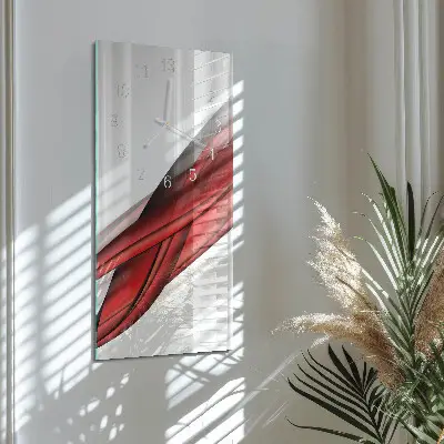Moderne wanduhr vertikal Abstraktion