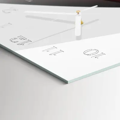 Moderne wanduhr vertikal Abstraktion