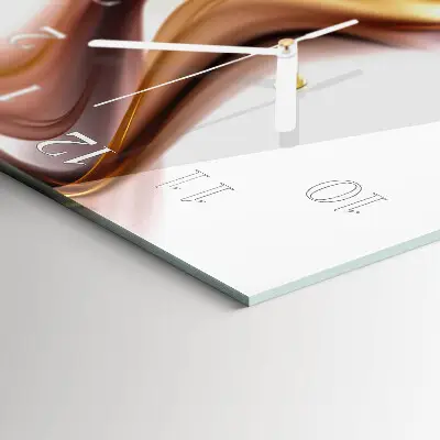 Wanduhr design ausgefallen vertikal Abstraktion