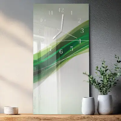 Moderne wanduhr vertikal Abstraktion