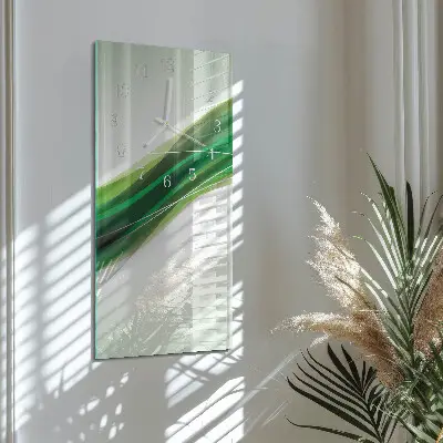 Moderne wanduhr vertikal Abstraktion