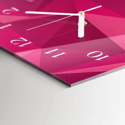 Wanduhr design ausgefallen vertikal Abstraktion