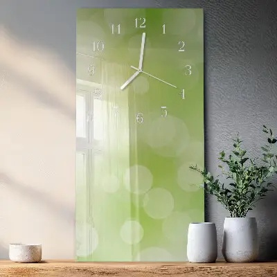 Wanduhr mit motiv vertikal Muster