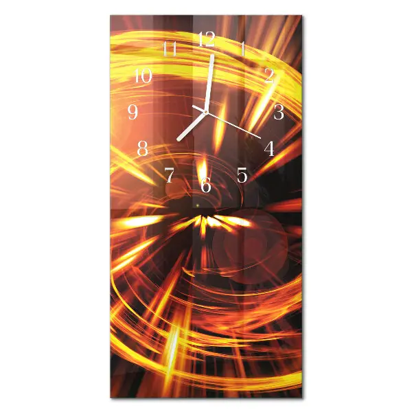 Wanduhr design ausgefallen vertikal Muster
