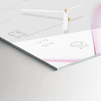 Wanduhr design ausgefallen vertikal Abstraktion