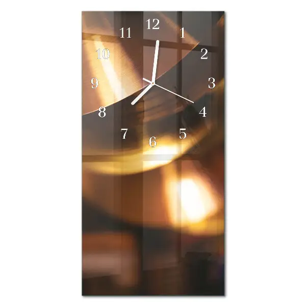 Wanduhr design ausgefallen vertikal Muster