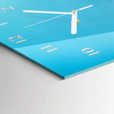 Wanduhr design ausgefallen vertikal Steine