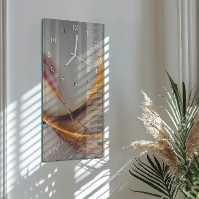 Vertikale Uhr Abstraktion