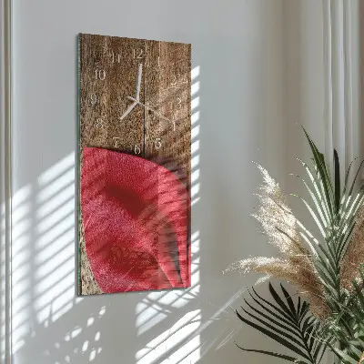 Vertikale Uhr Serviette