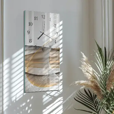 Moderne wanduhr vertikal Abstraktion