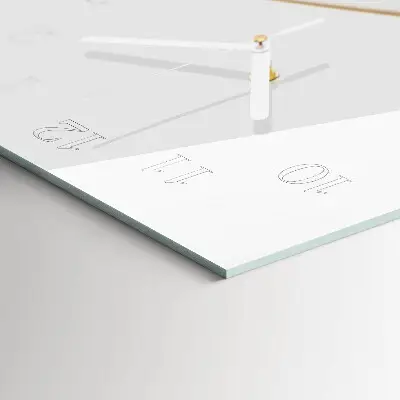 Moderne wanduhr vertikal Abstraktion